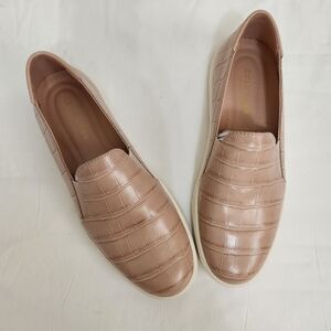 Cole Haan Grand Pro Spectator 2.0 Slip on Sneakers NWT  Croc-Embossed Le…